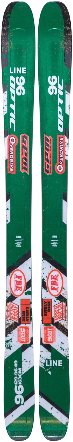 

Новые лыжи Line Optic 96 2026 года, длина 170 см