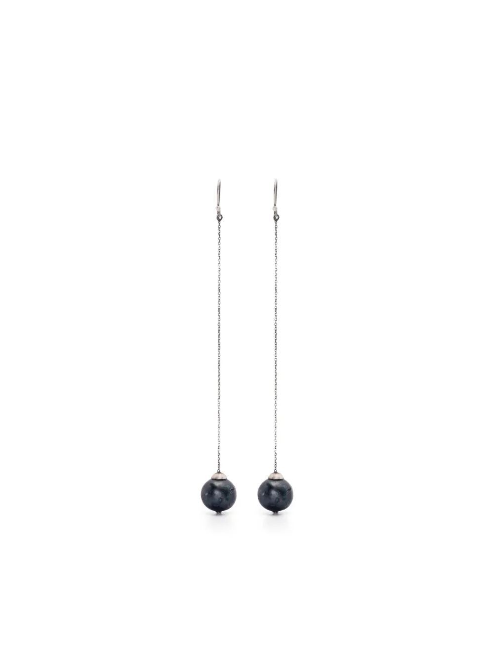 

Серьги из бисера из стерлингового серебра KUNDO, серебяный