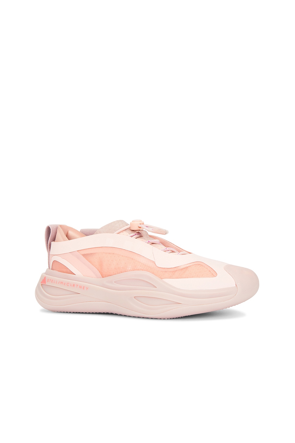 Кроссовки для спорта на низком ходу Adidas By Stella Mccartney, vapour pink, turbo & semi pulse lilac — фото 2