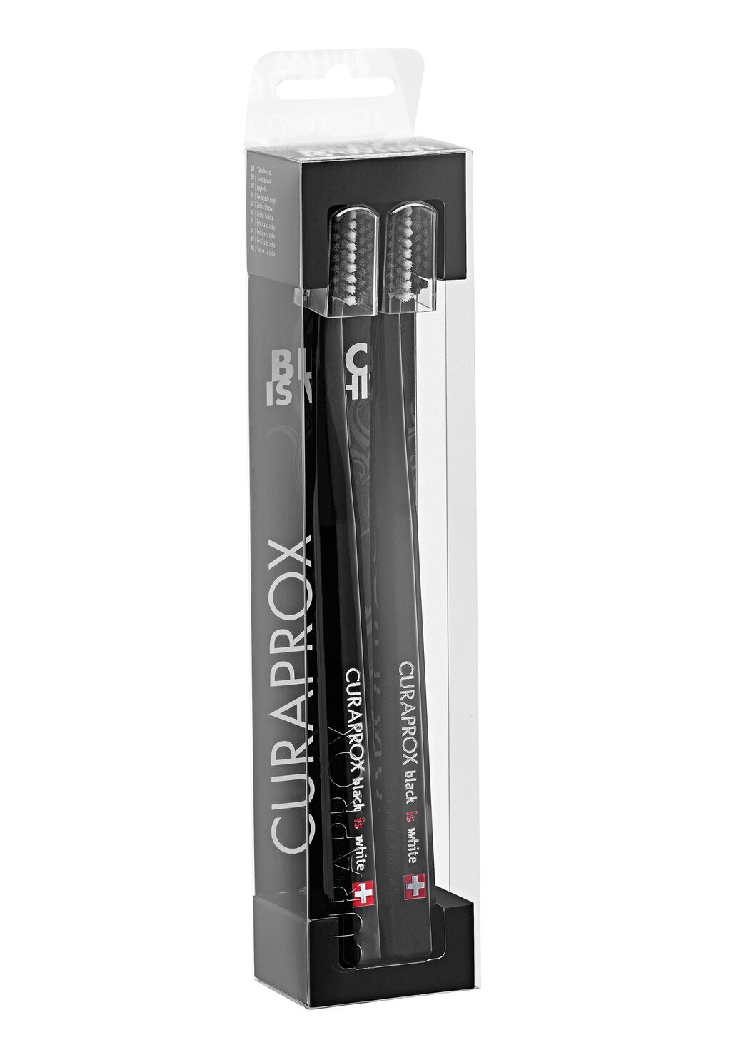 

Уход за зубами BLACK IS WHITE BLACK/BLACK DUO Curaprox, цвет black