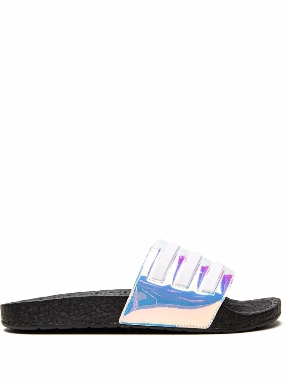 

Шлепанцы Adilette Boost Adidas, серебристый, Белый, Шлепанцы Adilette Boost Adidas, серебристый