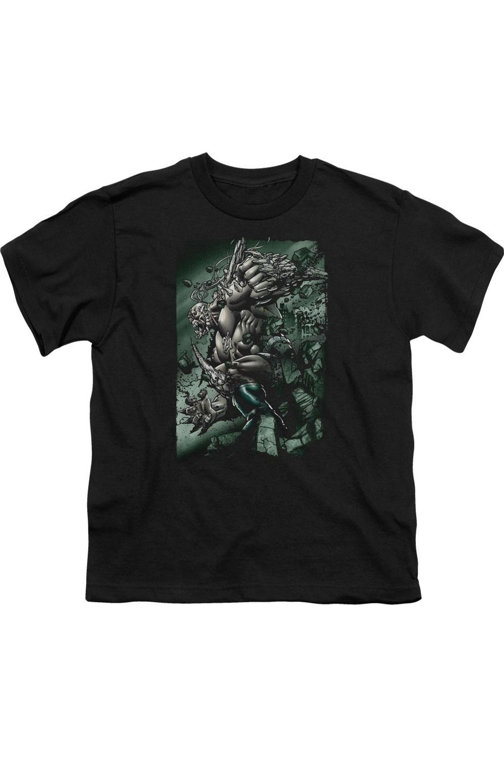 

Футболка с коротким рукавом для детей "Superman: Разрушение Думсдэя" Gildan, черный