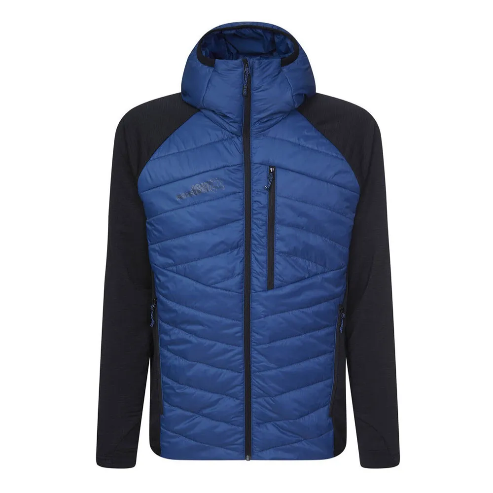 

Флис Rock Experience Eco Manitoba Hybrid hoodie, синий