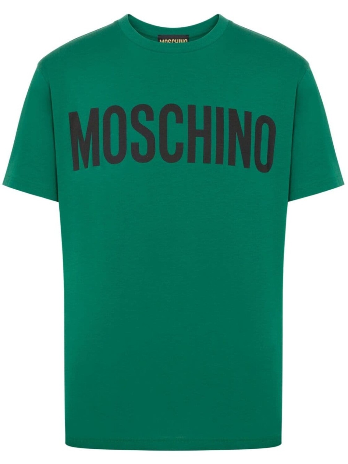 

Moschino футболка с логотипом, зеленый