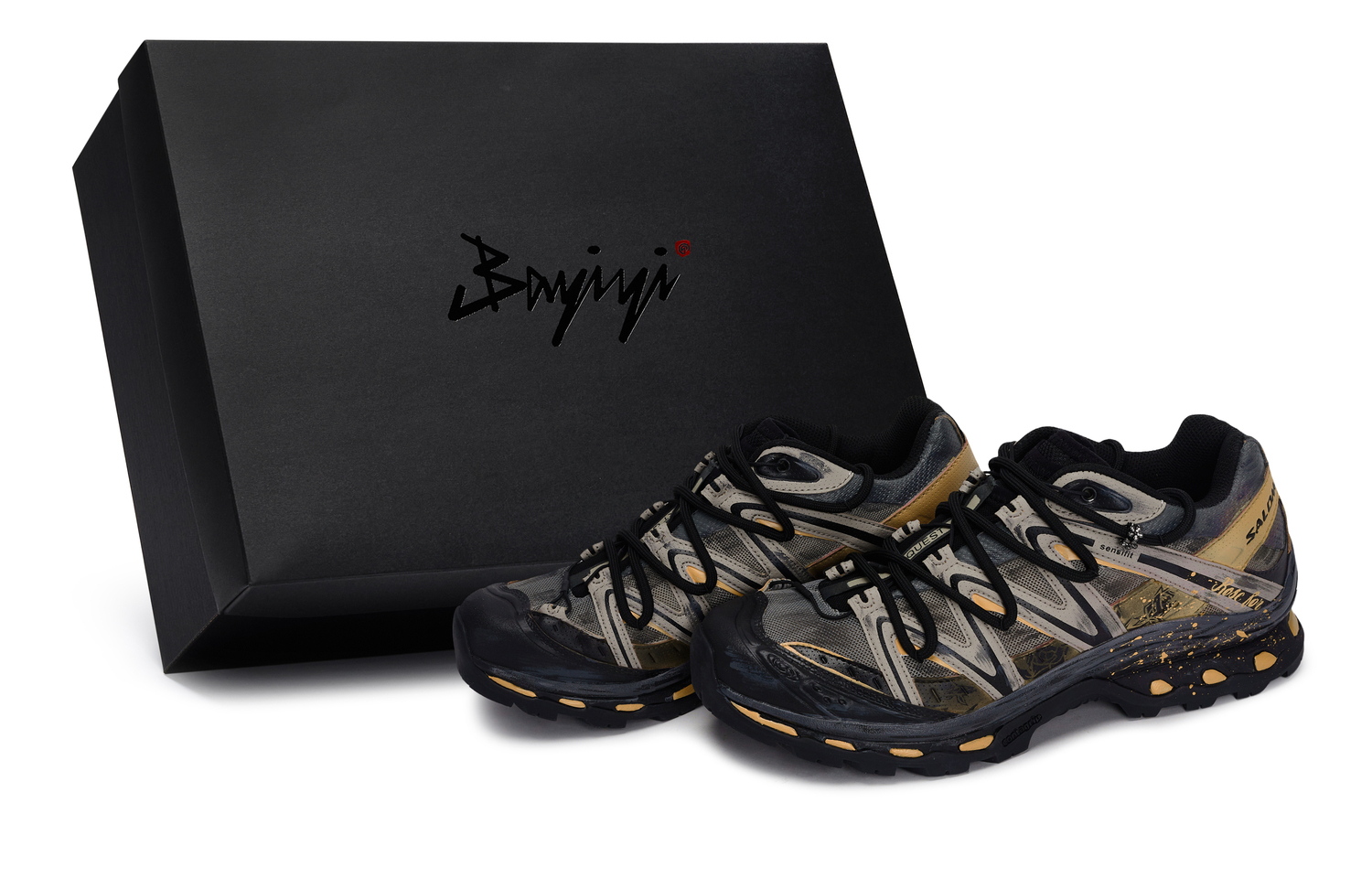 

SALOMON Низкие кроссовки XT Quest Outdoor Unisex цвета khaki/black/brown