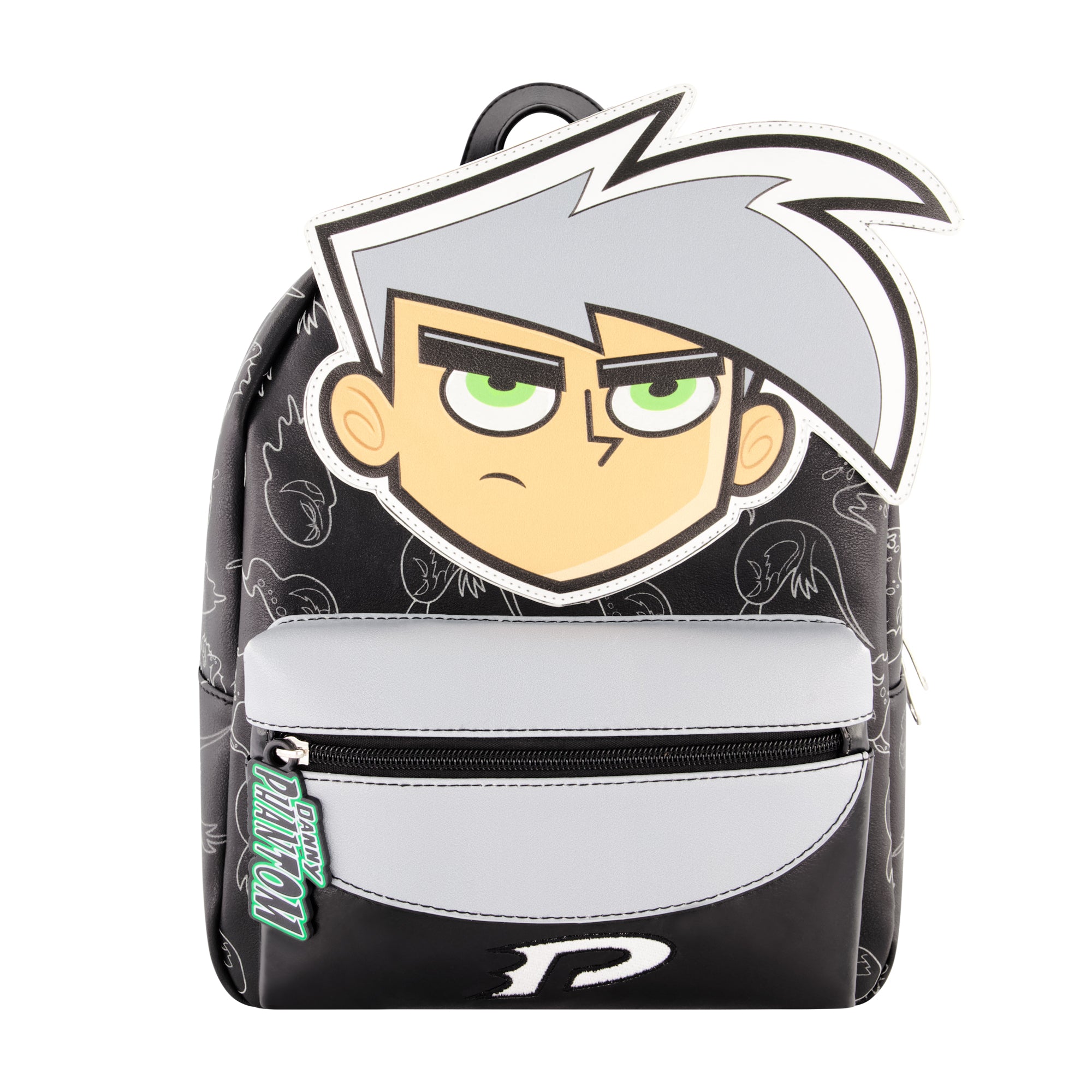 

Мини-рюкзак Nickelodeon Danny Phantom, черный
