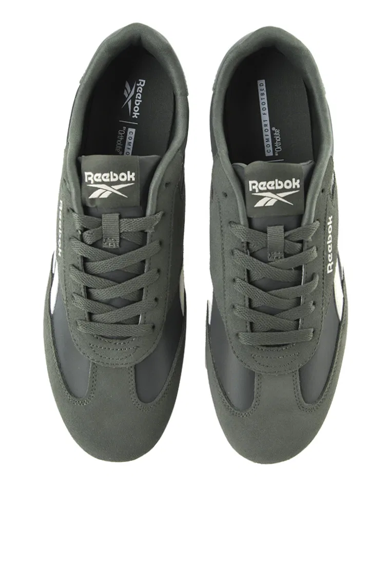 Кроссовки мужские, модель World 70, Reebok, белый/зеленый — фото 4