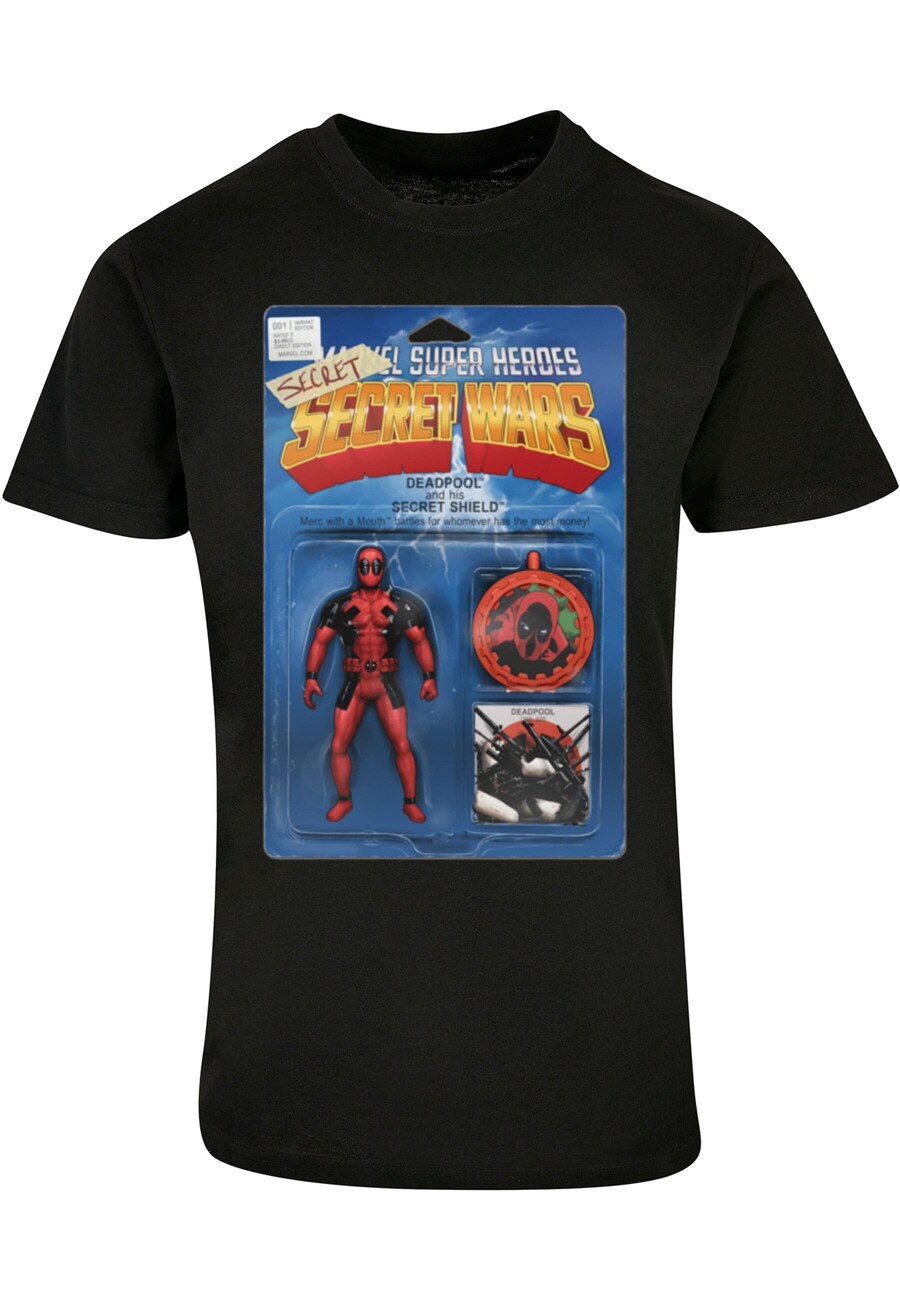 

Классическая футболка ABSOLUTE CULT Shirt Deadpool - Secret Wars Action Figure, черный