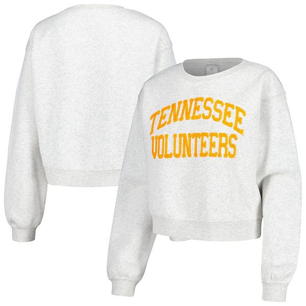

Женский овсяный свитшот cropped pullover sweatshirt tennessee volunteers core chenille Zoozatz