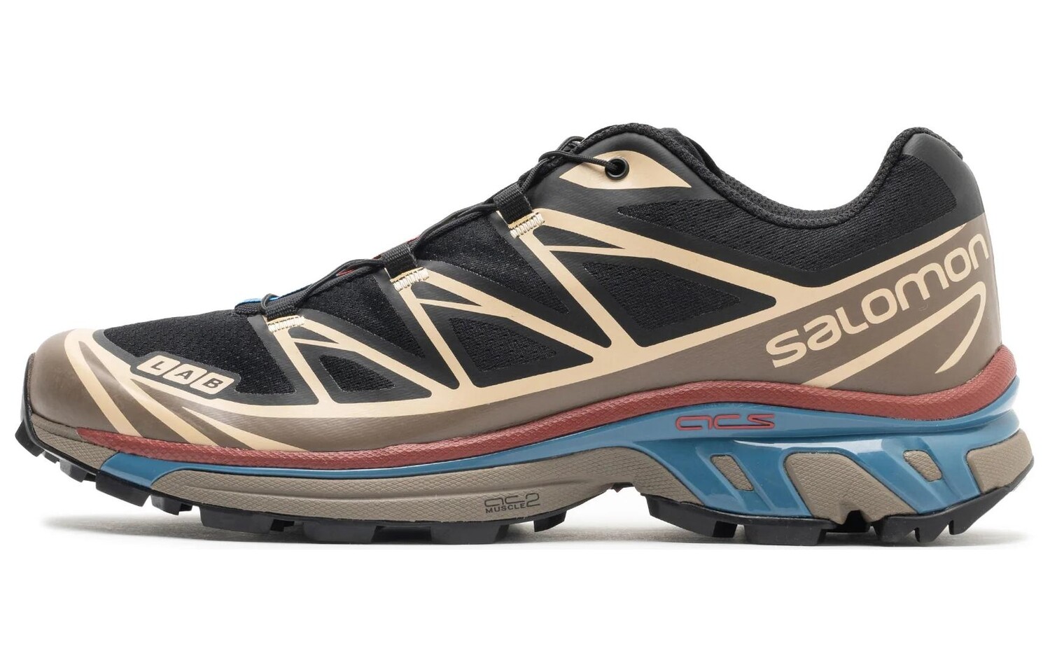 

Кроссовки XT-6 унисекс с низким верхом, черные Salomon, Черный, Кроссовки XT-6 унисекс с низким верхом, черные Salomon