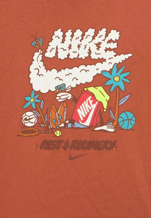 Футболка свободного кроя, с принтом Nike Sportswear, Dusty Peach — фото 3