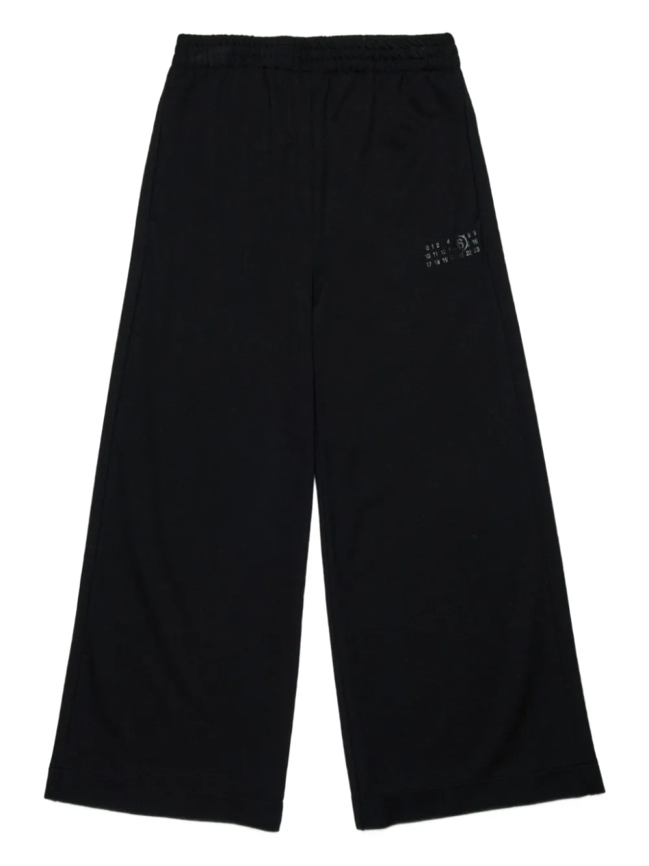 

MM6 Maison Margiela Kids спортивные брюки широкого кроя, черный