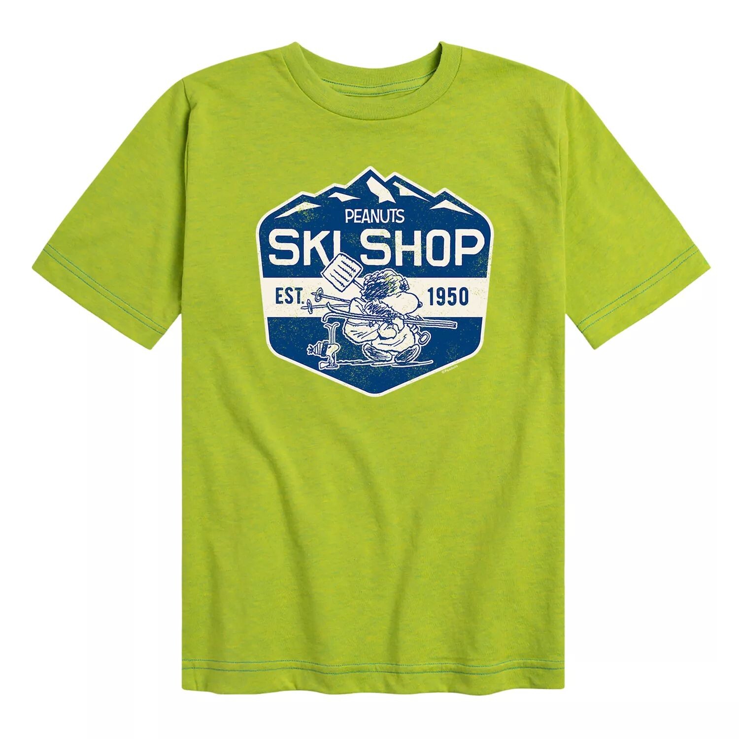 

Футболка Peanuts Ski Shop для мальчиков 8–20 лет Licensed Character, зеленый