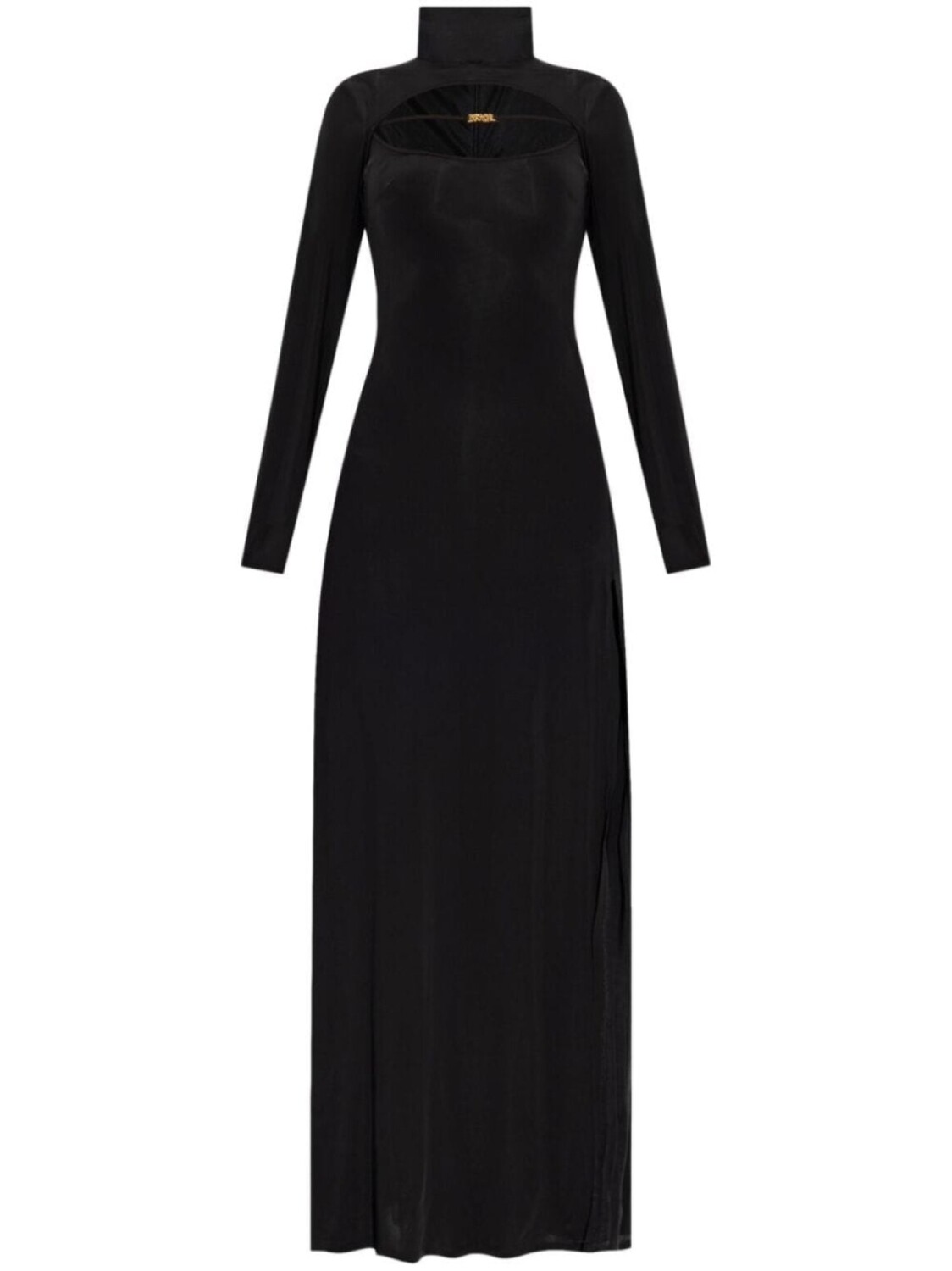 

Versace Jeans Couture платье миди с вырезами, черный