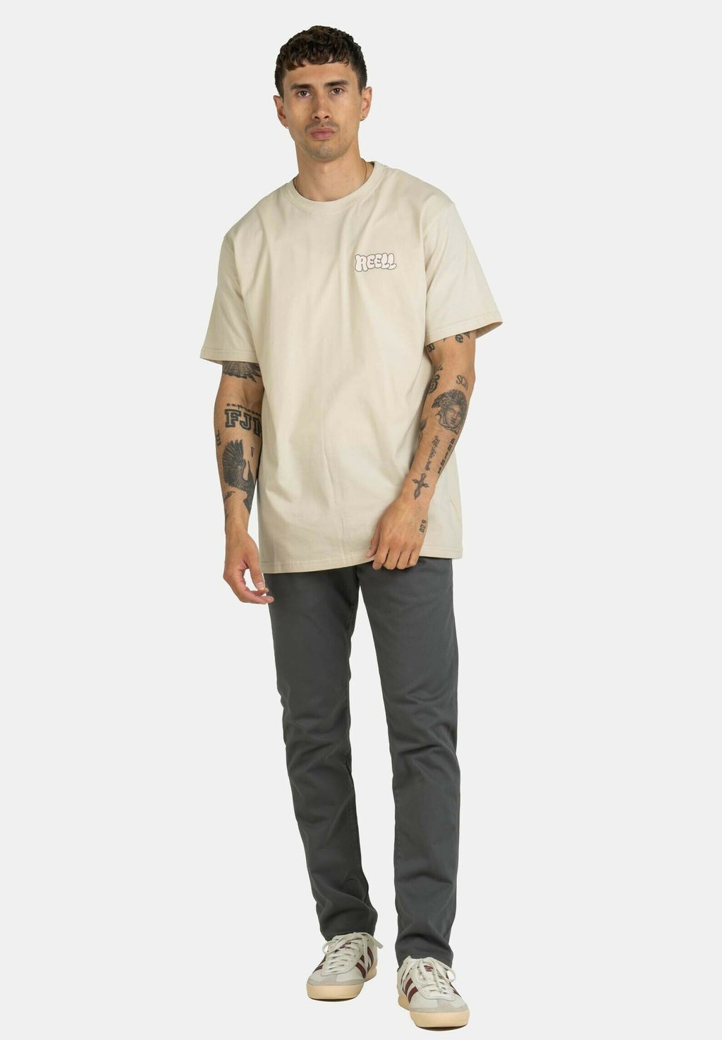 

Чиносы FLEX TAPERED Reell, серый