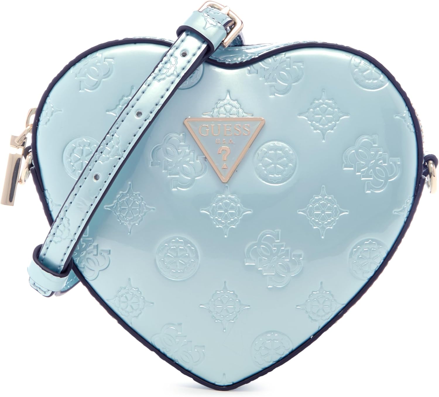 

GUESS женская сумка Arnela Mini Heart, Powder Blue Logo
