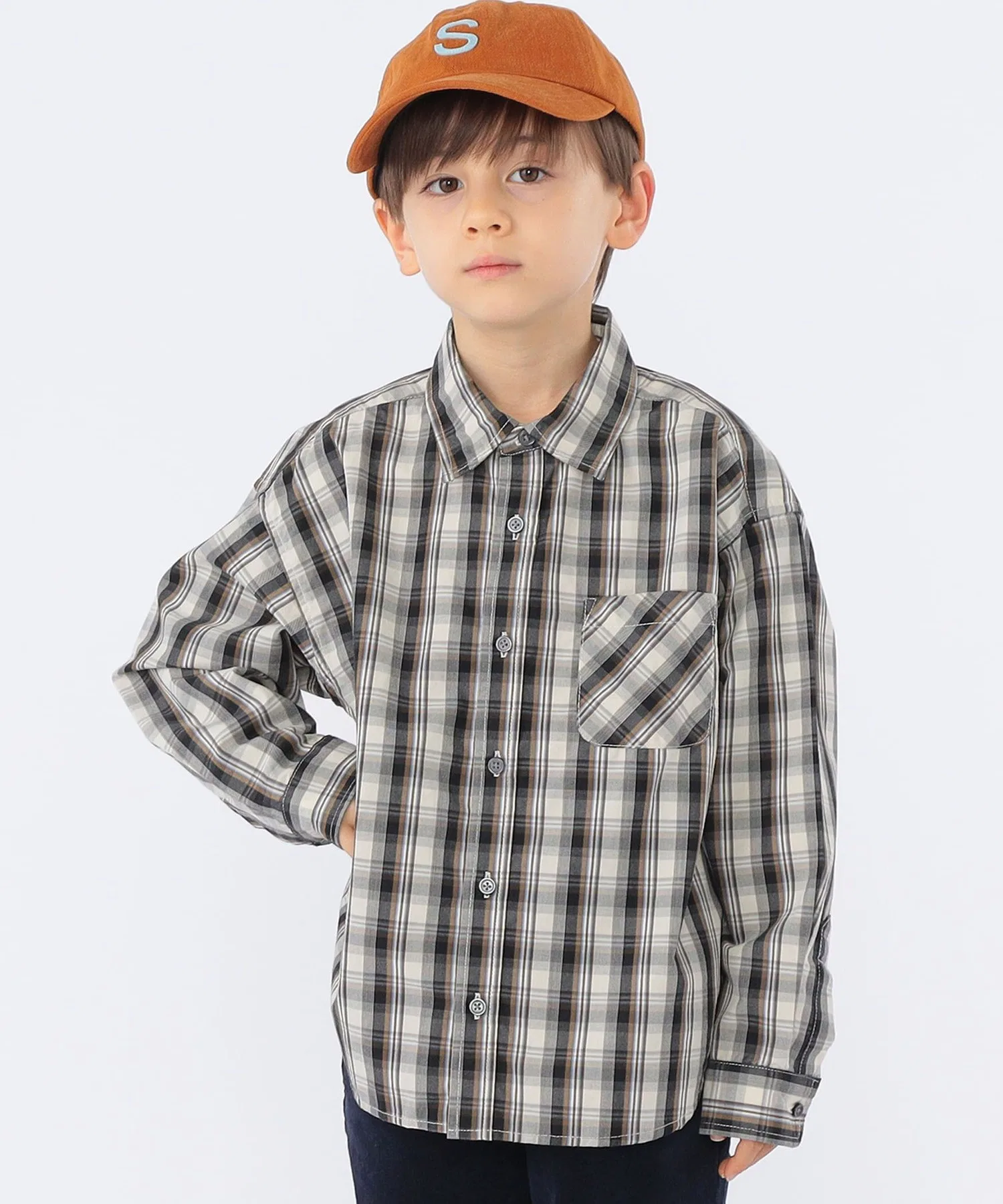 Детская рубашка SHIPS KIDS с длинным рукавом (100-130 см)