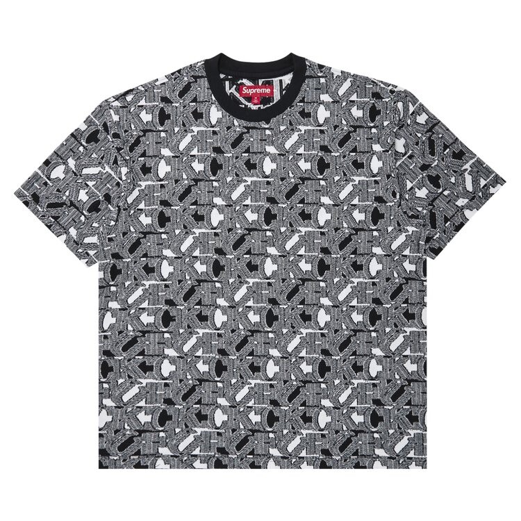 

Топ Supreme Fuck Intarsia Short-Sleeve 'Black', черный