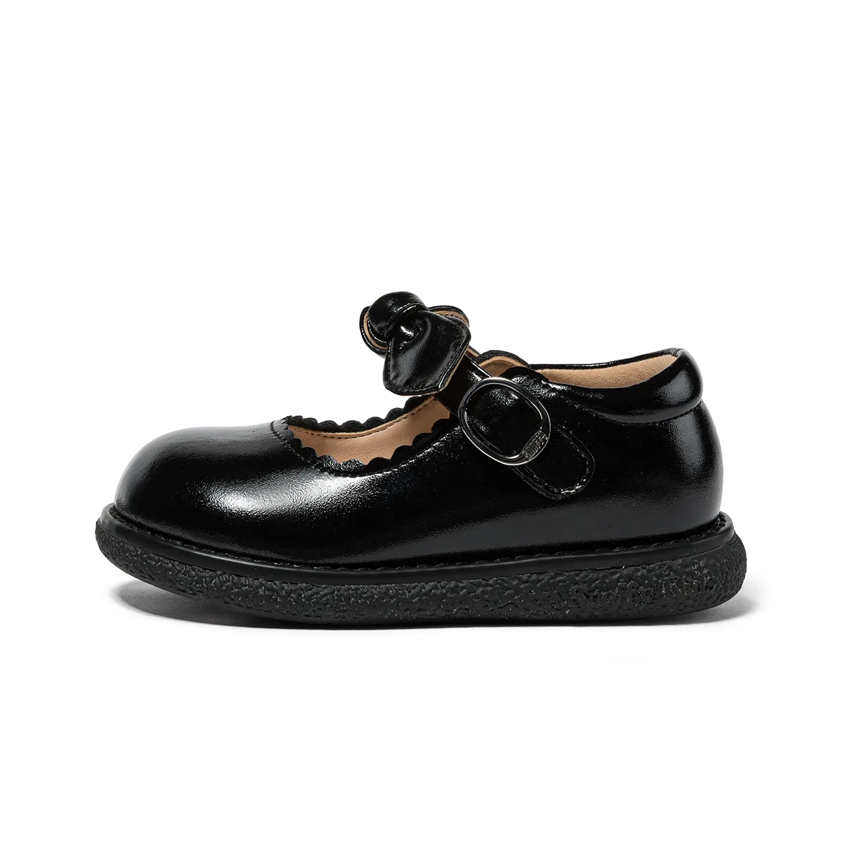 Детские кожаные туфли Breathable Balance Snoffy, Truffle Black