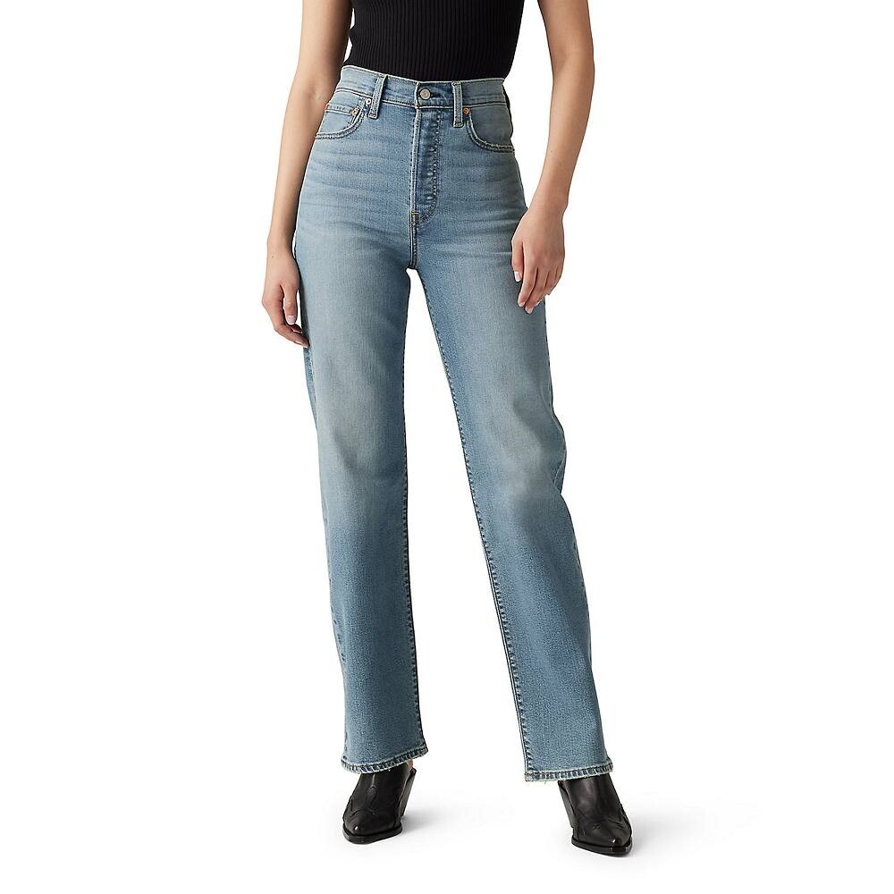 

Женские джинсы в полный рост Levi's с рельефной клеткой, цвет Ringing Bells No Dx