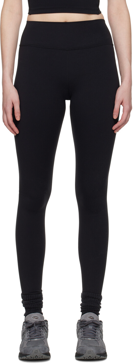 

Черные леггинсы SR Bold Sporty & Rich