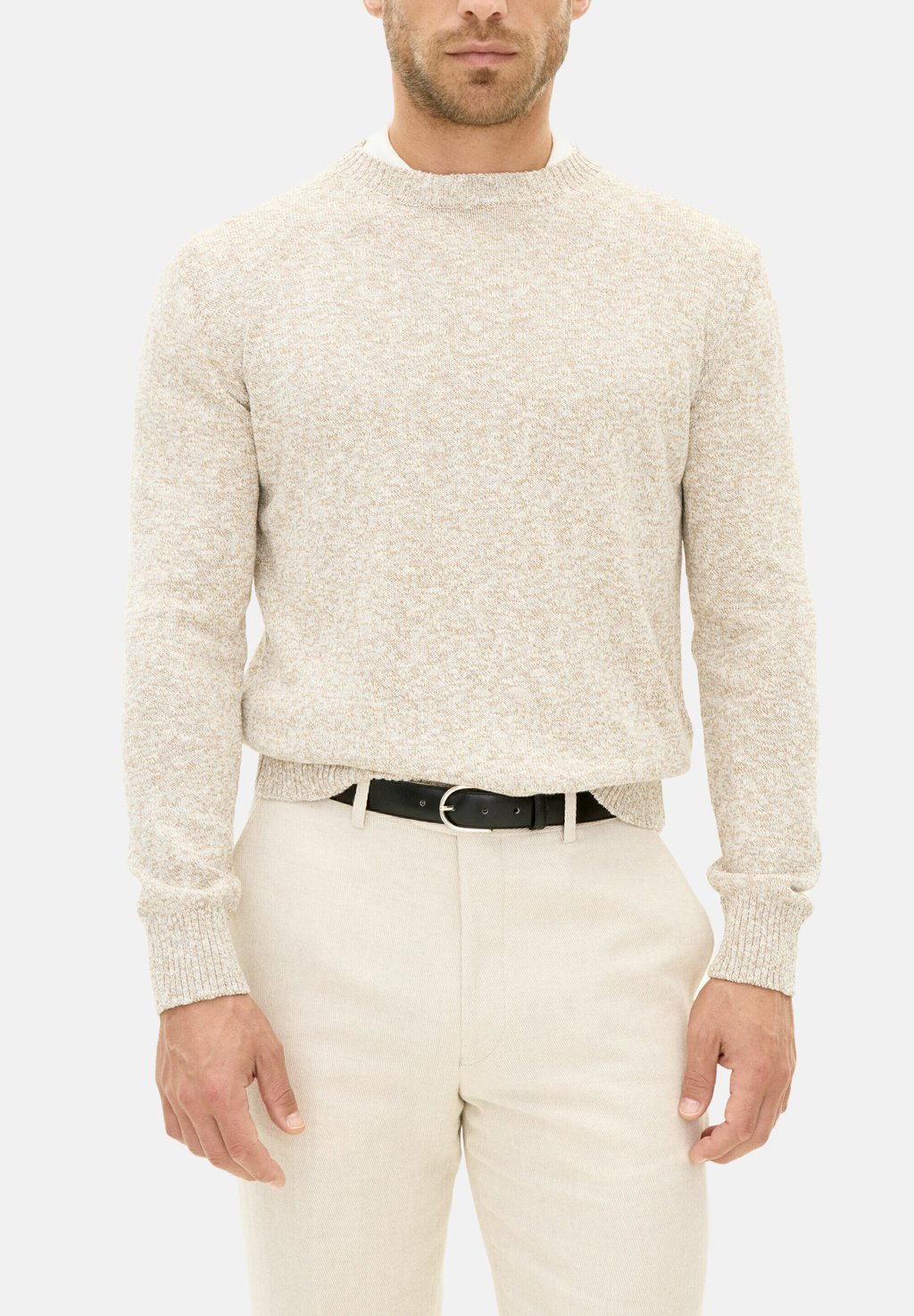 

Джемпер MIRCO ROUNDNECK Oscar Jacobson, бежевый