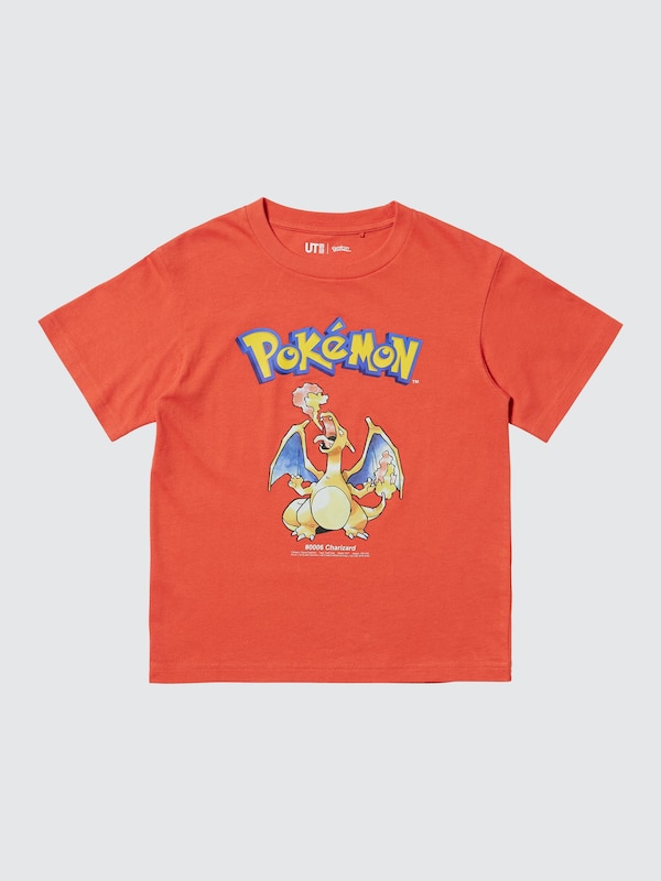 Футболка UT Pokémon Uniqlo, 15 red — фото 4