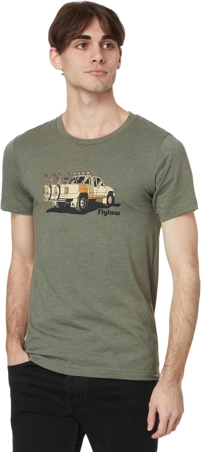 

Футболка Flylow 4X4 Short Sleeve Tee, цвет Boa Heather