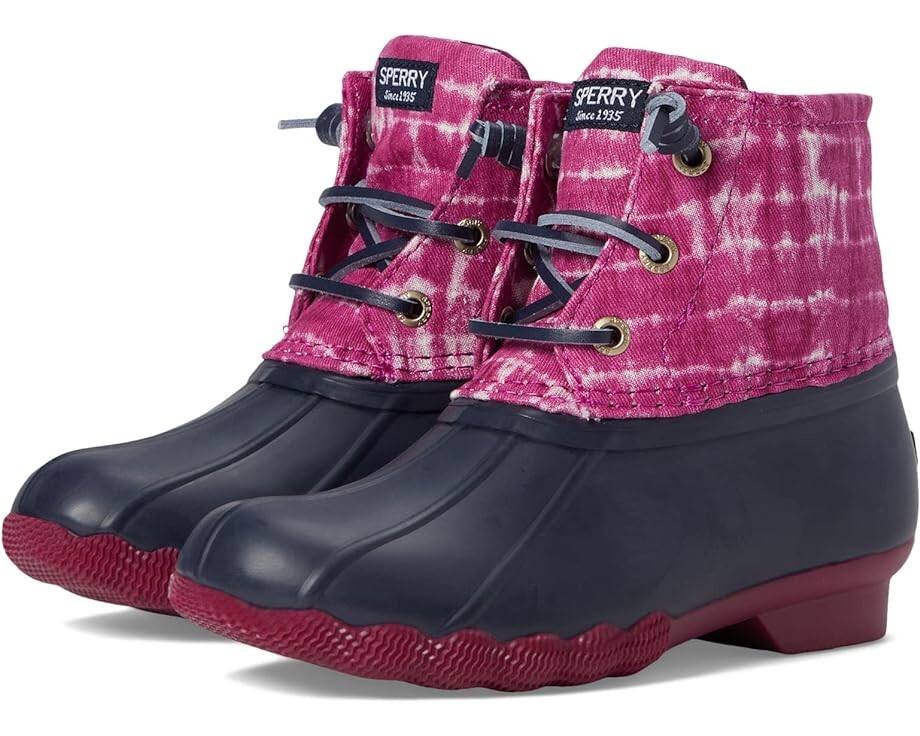 

Ботинки Sperry Saltwater Boot, цвет Navy/Berry