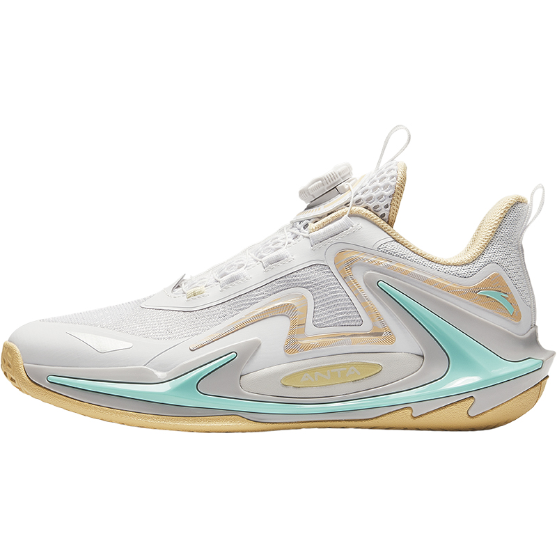 

Безумный Шип Противоскользящие Износостойкие Низкие Детские Баскетбольные Кроссовки Белый Желтый Antakids, Anta Белый/Теплый Песок