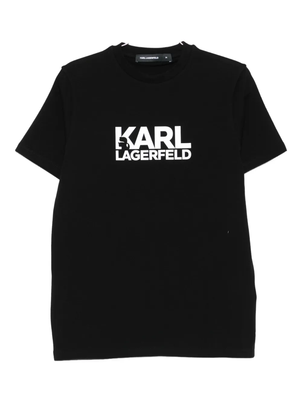

Футболка с логотипом KARL LAGERFELD, черный