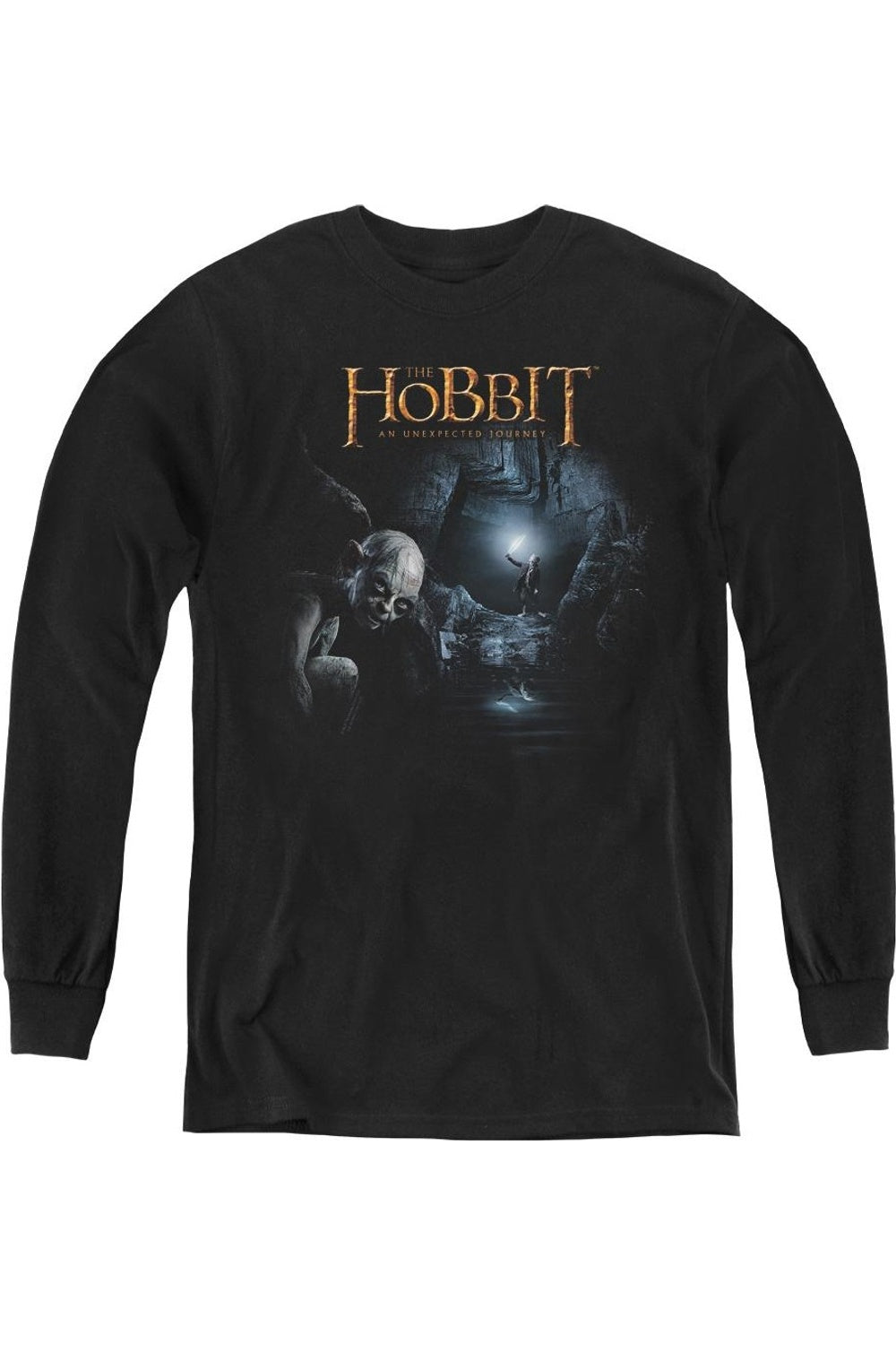 

Футболка The Hobbit Light Youth с длинным рукавом Gildan, черный