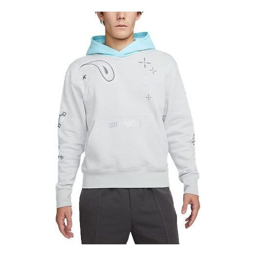 

Толстовка Air Jordan 'Why Not' cashew Printing Unisex Gray, серый