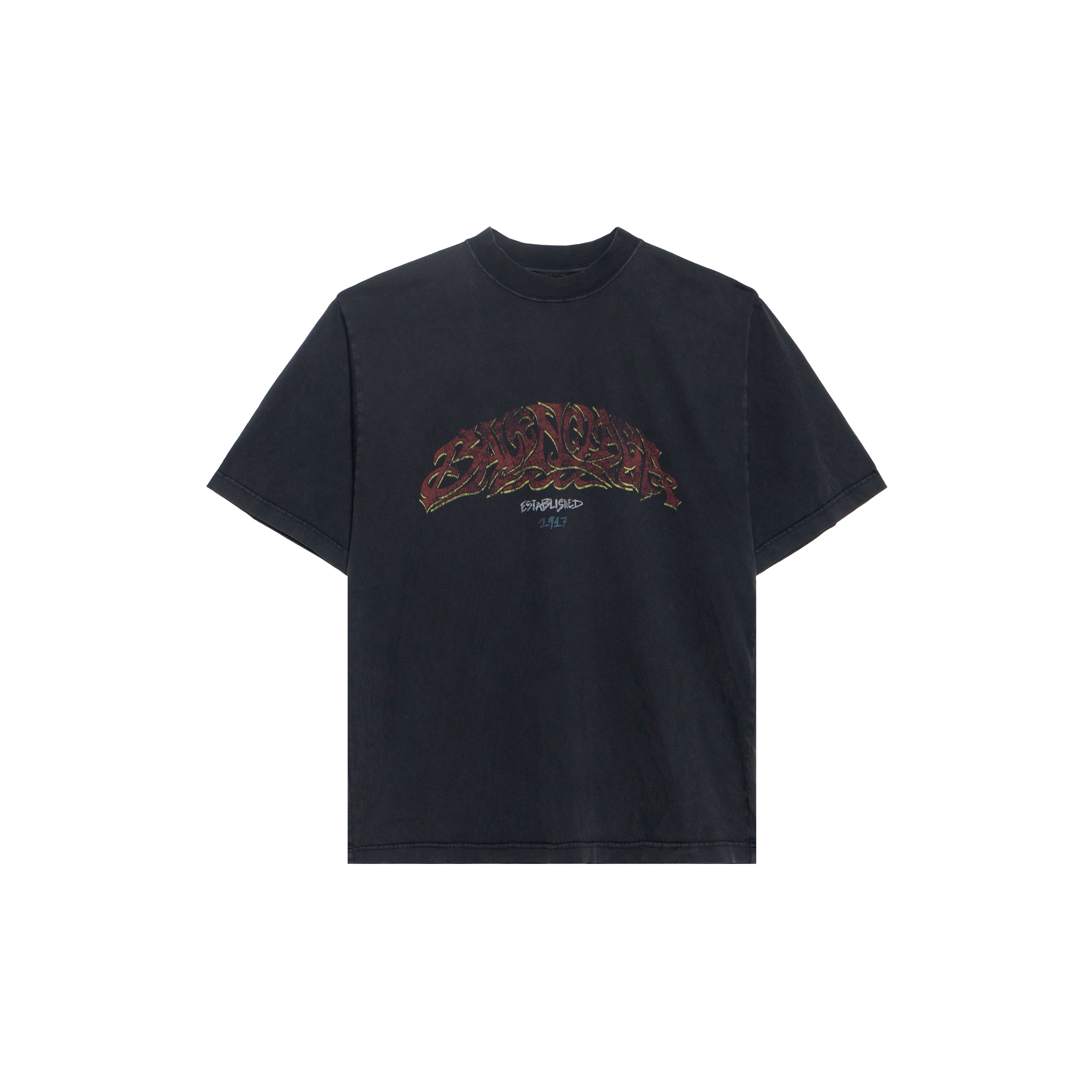 

Мужская футболка Offshore оверсайз gray Balenciaga, серый