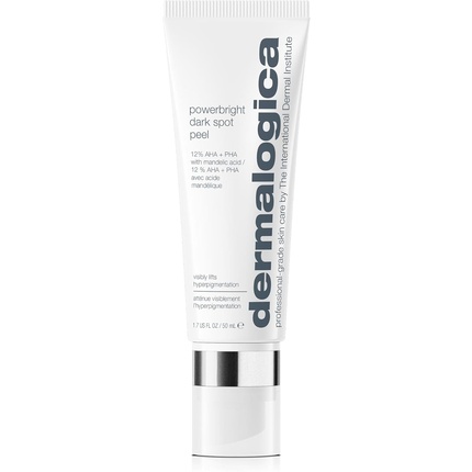 

Powerbright Dark Spot Face Peel Отшелушивающий пилинг для лица с 12% AHA PHA Улучшает темные пятна и гиперпигментацию для всех типов кожи Dermalogica