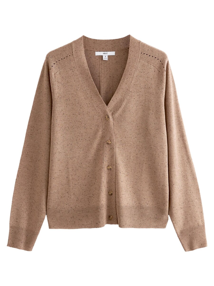 

Вязаный кардиган Next Knit Cardigan, коричневый