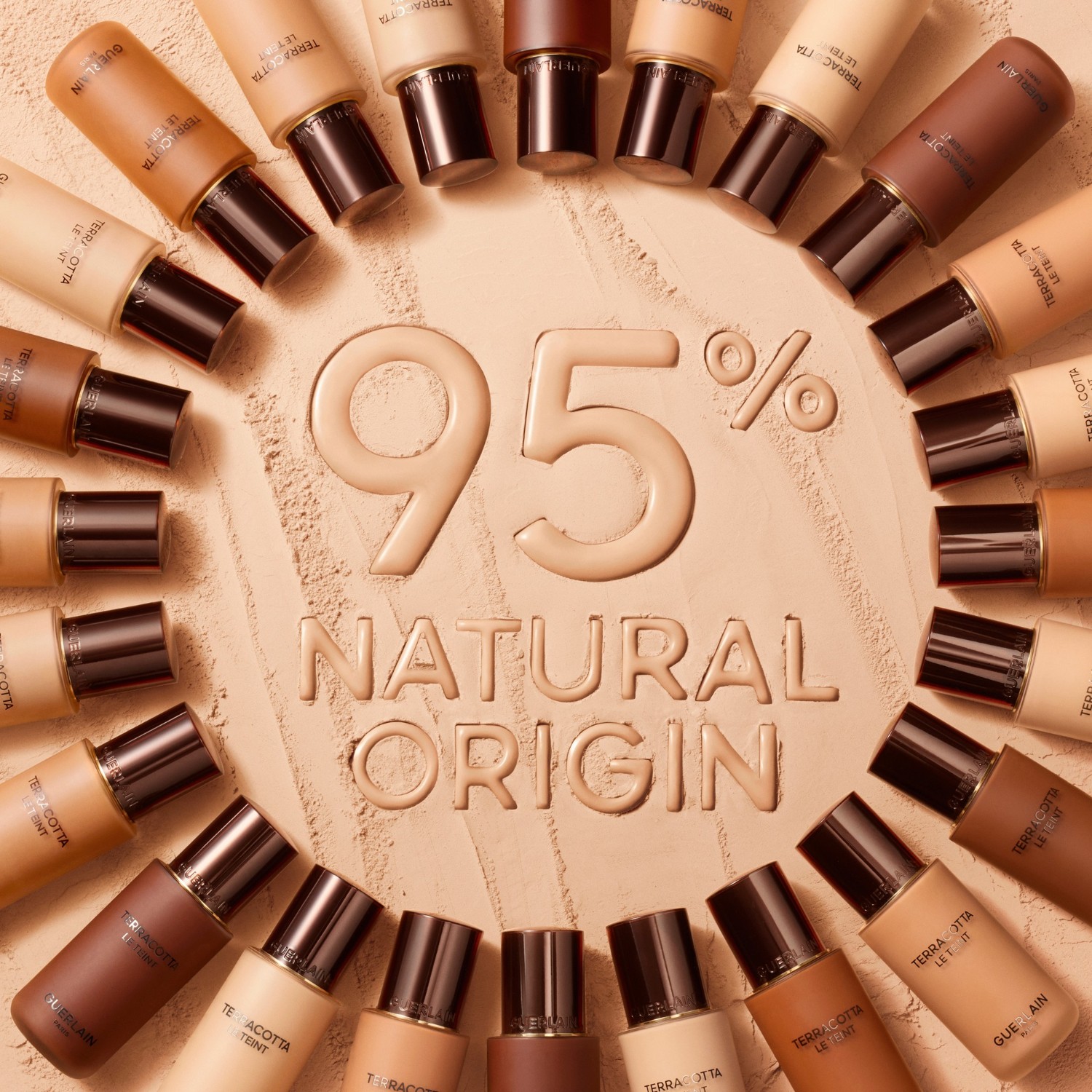 Тональный крем для лица terracotta le teint matte fluid 2n Guerlain, 7w, объем 35 мл — фото 4