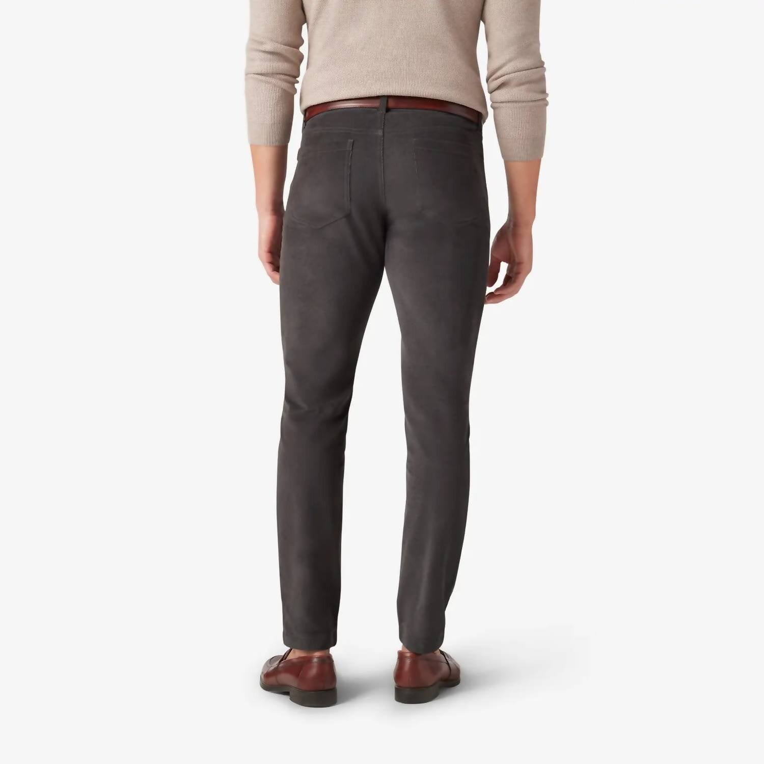 

Вельветовые брюки Leroy Solid из олова Mizzen + Main