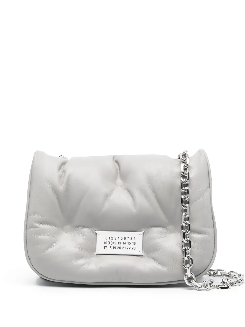 

Маленькая сумка на плечо Glam Slam Flap MAISON MARGIELA, серый