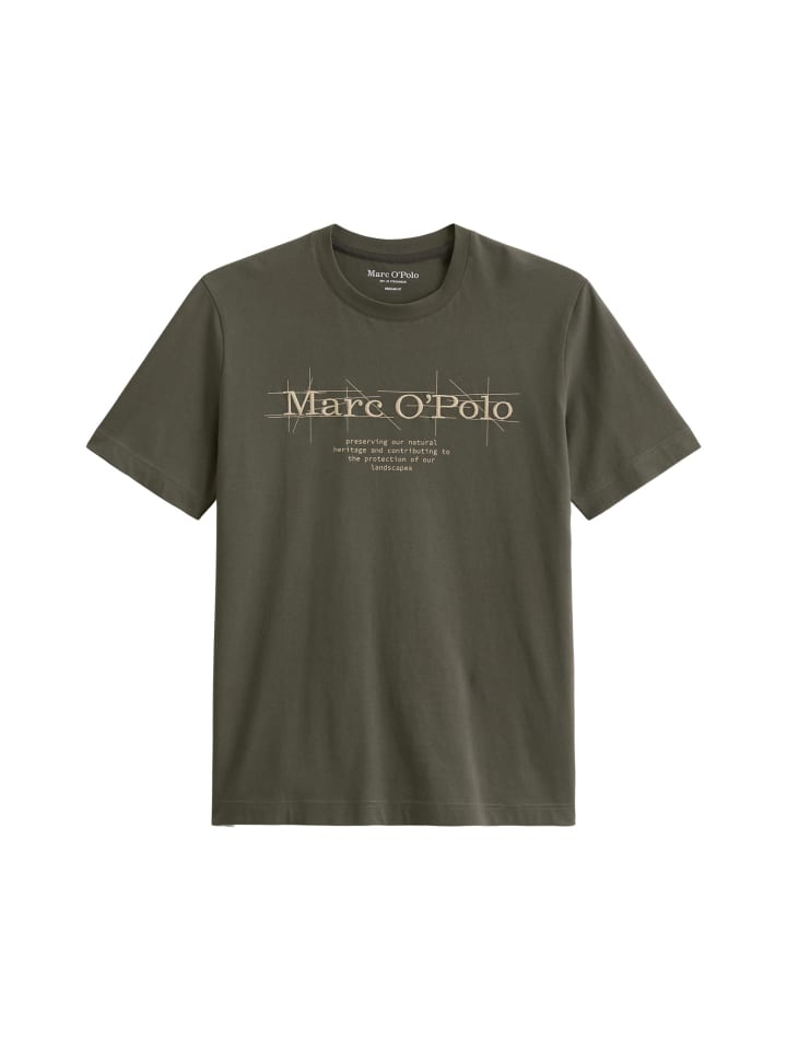 

Обычная футболка цвета Copley Brown Marc O'Polo