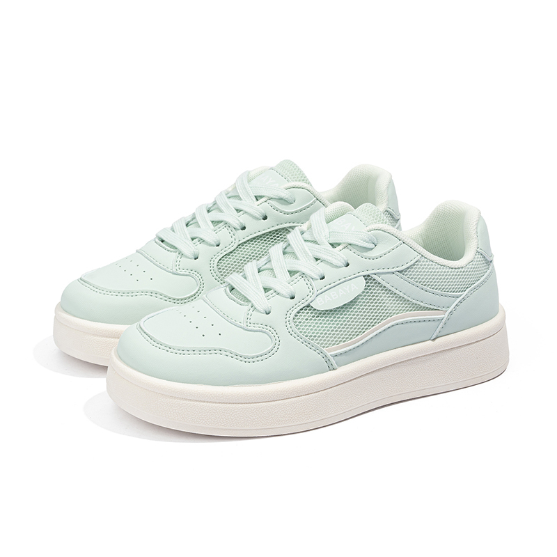 Babaya Детские повседневные кроссовки low top зеленые антискользящие износостойкие амортизирующие дышащие — фото 4