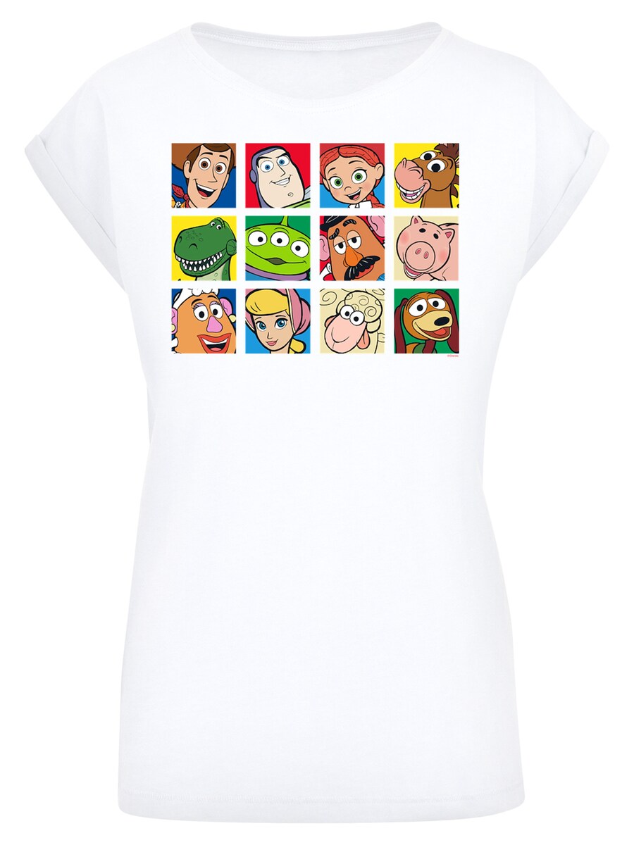 

Рубашка F4NT4STIC Disney Toy Story Character Squares, белый