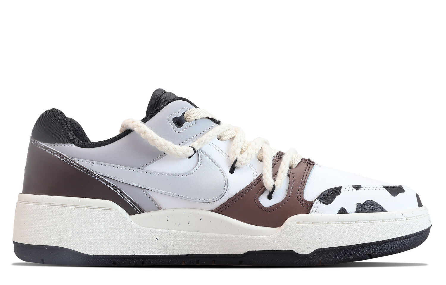 

Кроссовки Nike Full Force Skateboarding Shoes Men Low-top White, цвет Mocha
