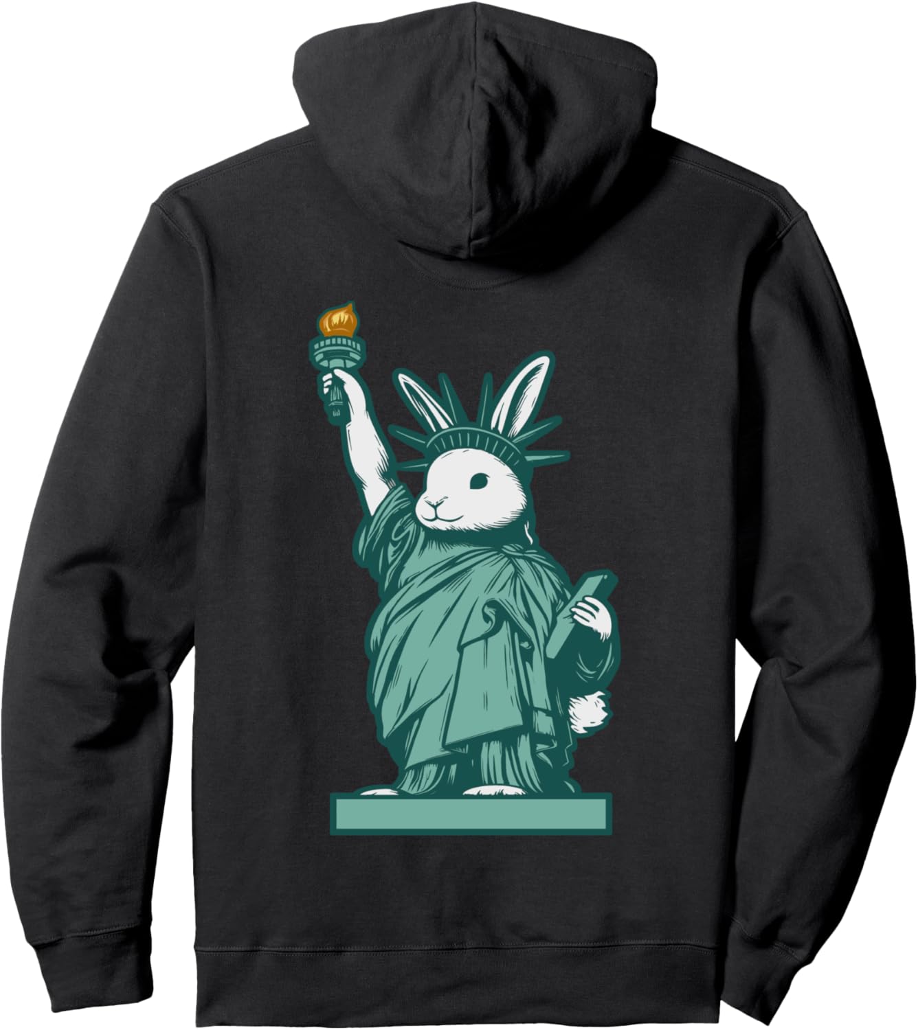 

Толстовка с изображением кролика и статуи Свободы, Нью-Йорк, черная Funny New York Hare Liberty Bunnies, Черный, Толстовка с изображением кролика и статуи Свободы, Нью-Йорк, черная Funny New York Hare Liberty Bunnies