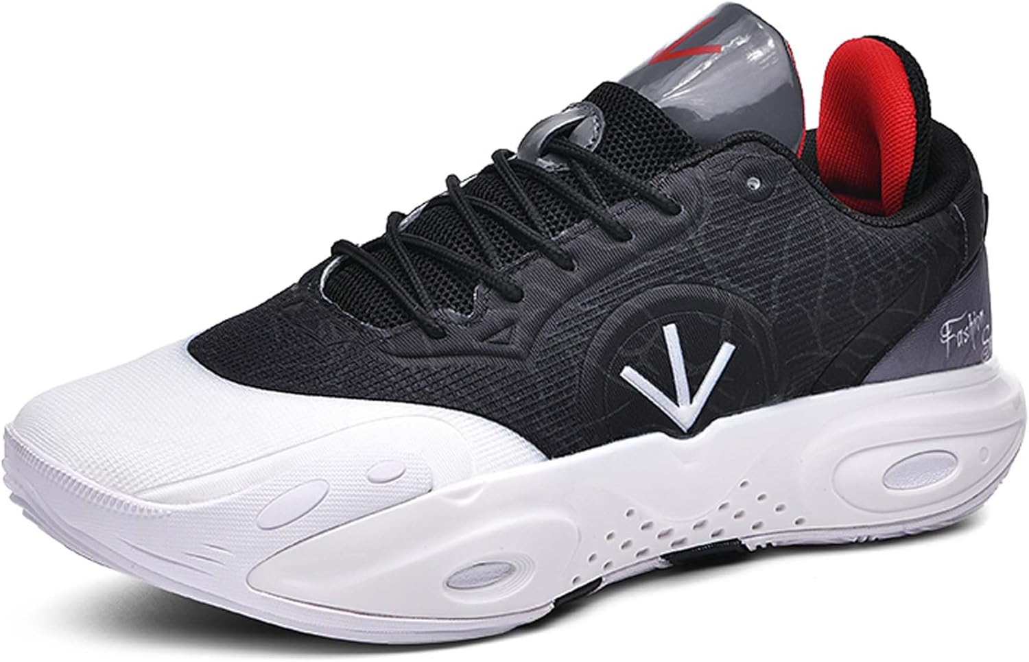 

Мужские и женские баскетбольные кроссовки легкие, износостойкие, удобные, дышащие Ksyvucrd, черный