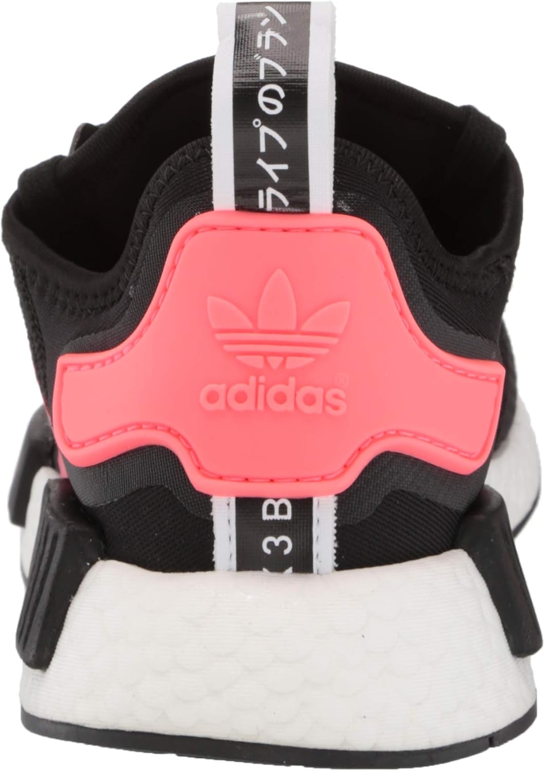 Мужские кроссовки adidas Originals NMDR1 Legacy, белый/черный/розовый — фото 3