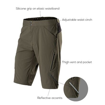 

Apex DWR шорты мужские Showers Pass, цвет Fatigue Green