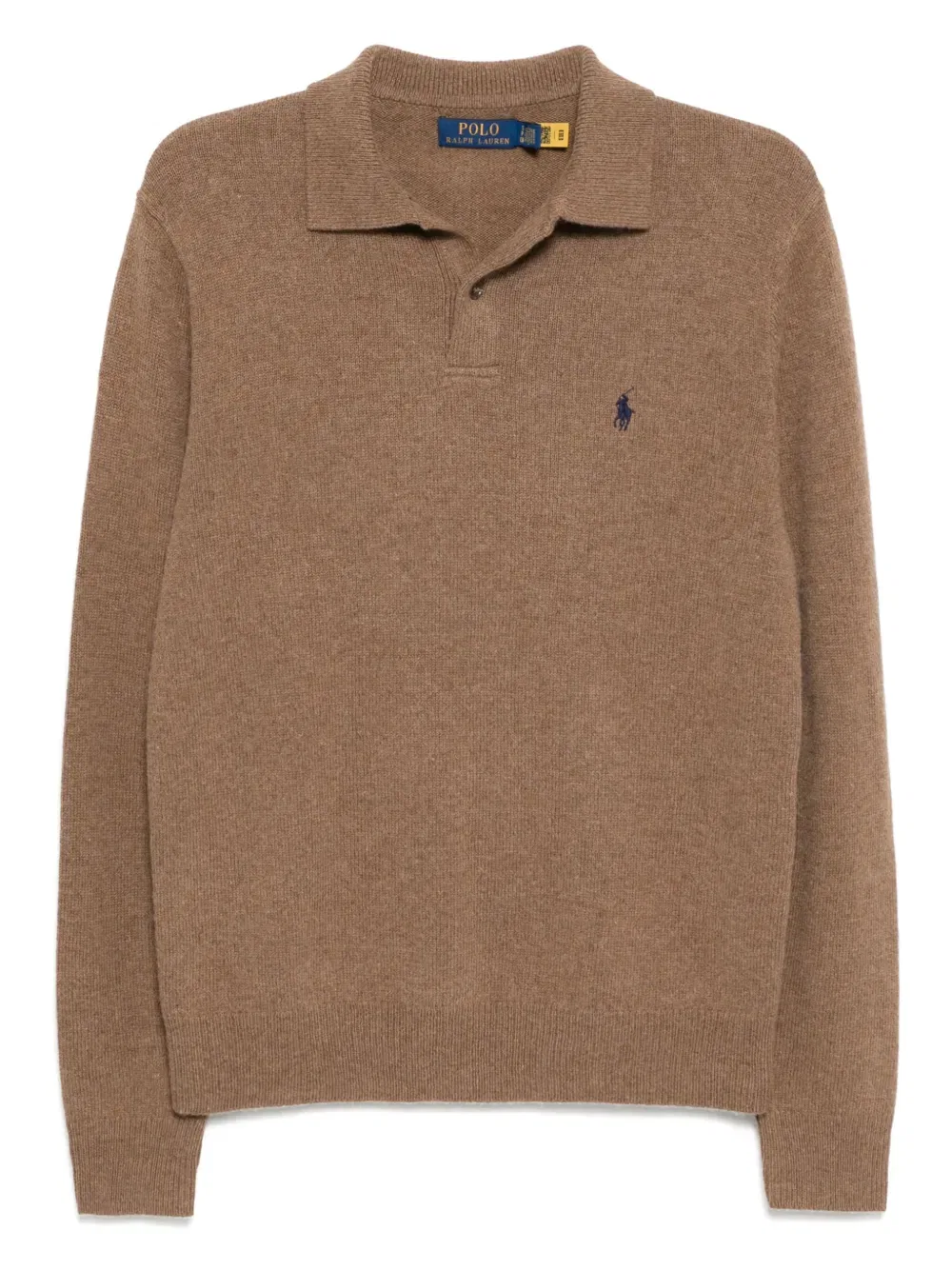 Вязаный пуловер Polo Polo Ralph Lauren, коричневый