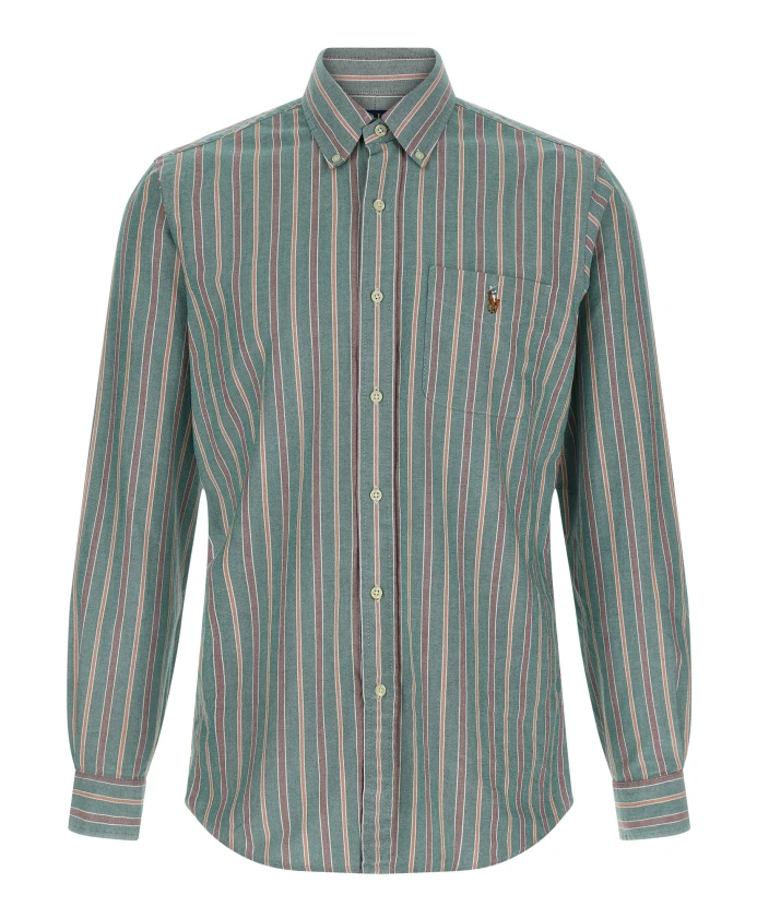 

Полосатая рубашка Оксфорд Polo Ralph Lauren, мультиколор