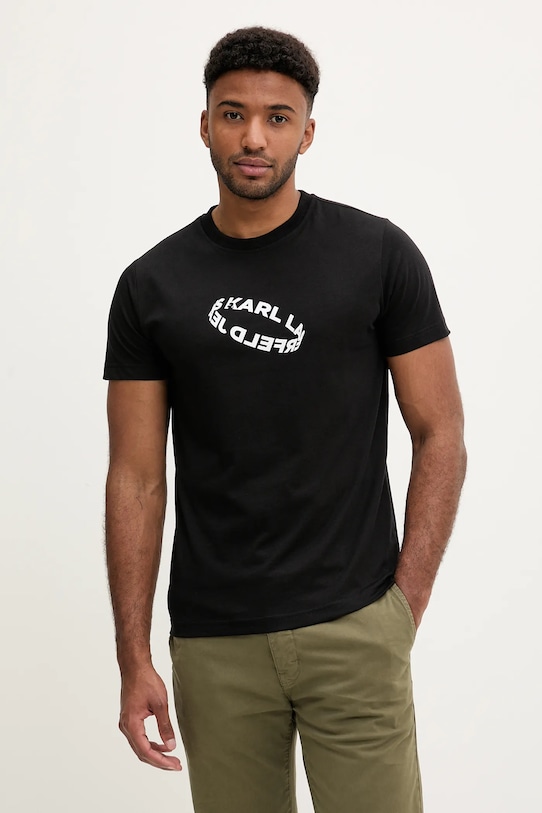 

Футболка Karl Lagerfeld Jeans, черный